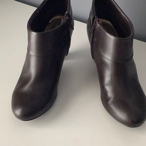 Brown ankle boots